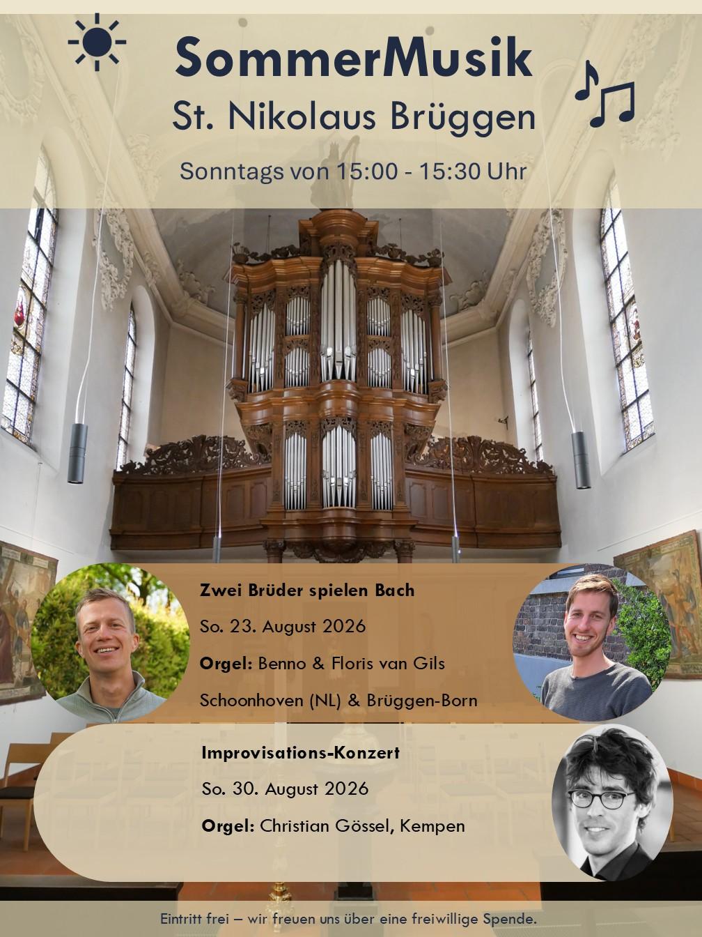 08 Plakat Konzertreihe Brüggen 2026 (c) Floris van Gils