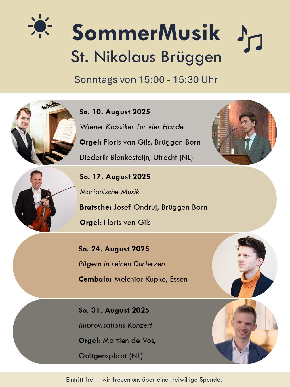 08 Plakat Konzertreihe Brüggen Definitiv