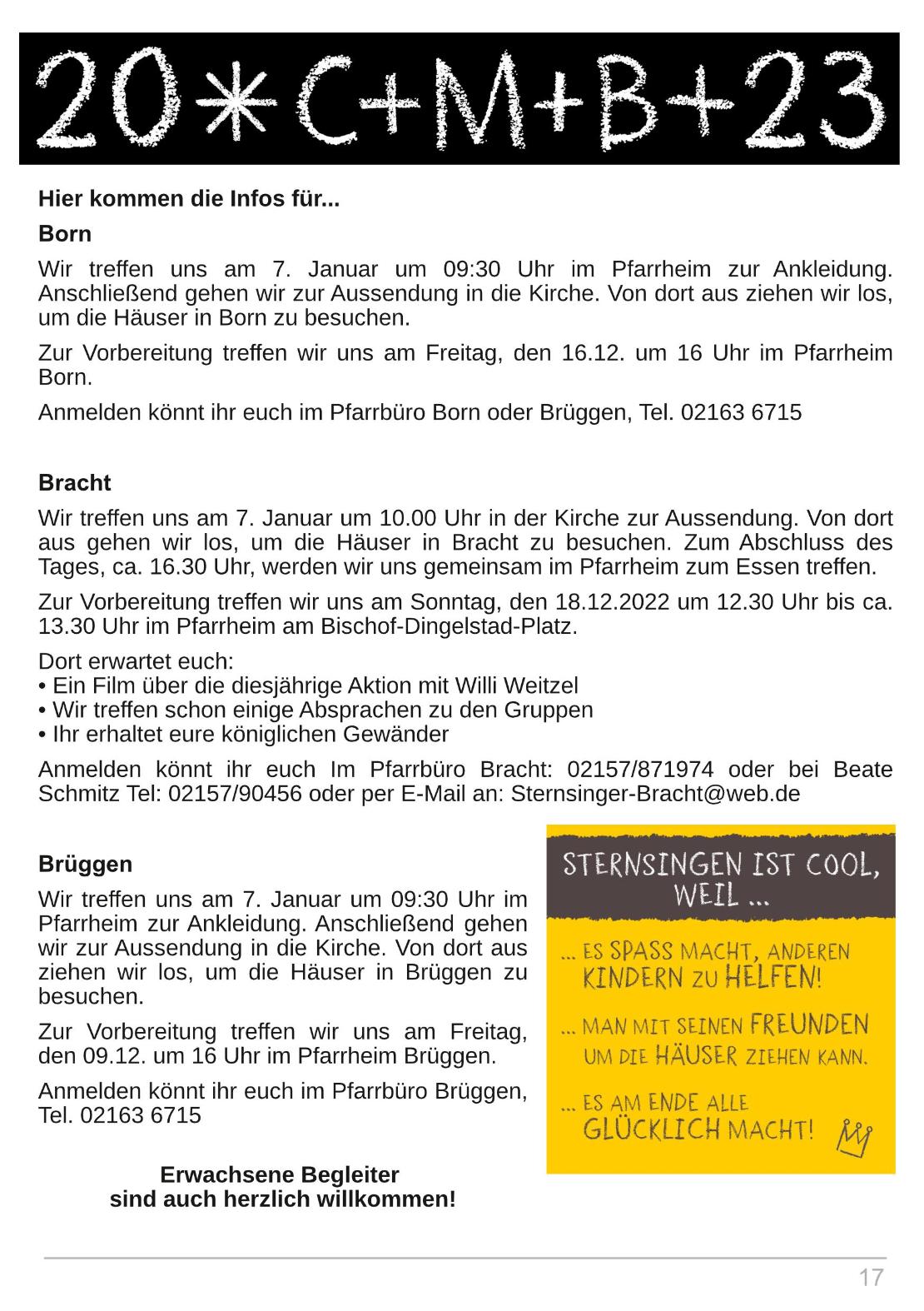Pfarrbrief 12-2022 Sternsinger-Seite017 (c) Weggemeinschaft BBB