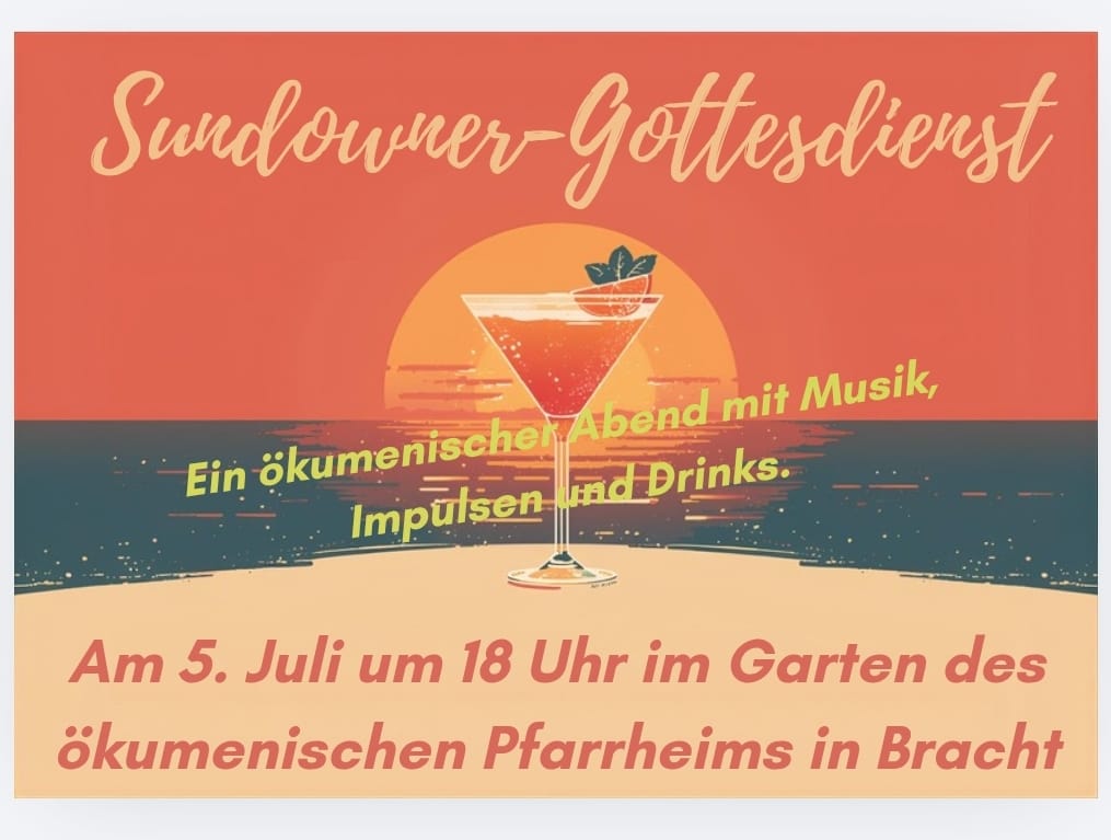Plakat Sundowner Juli26 (c) St. Johannes der Täufer Brüggen