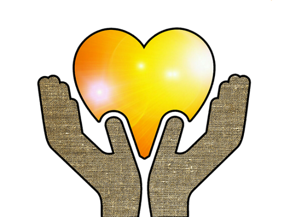 Hilfe Hand Herz (c) Pixabay