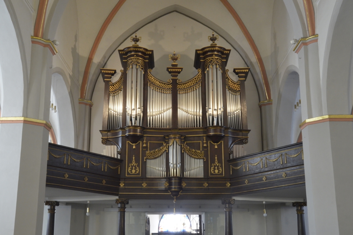 Foto Prospekt Paul Müller Orgel 1832 in Bracht (c) Weggemeinschaft BBB