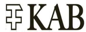 Logo KAB sw (c) KAB