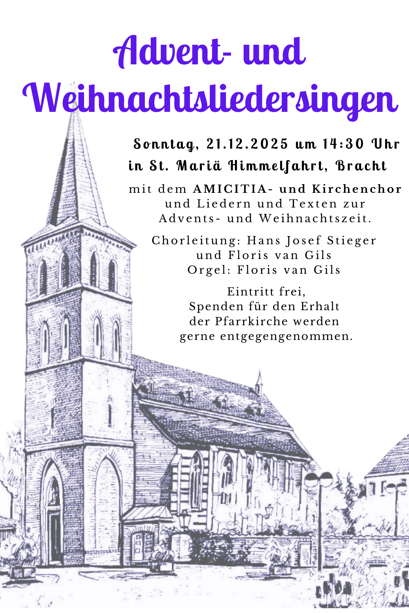 Advents- und Weihnachtsliedersingen